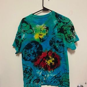 Geode tie dyed t-shirt. Adult large.